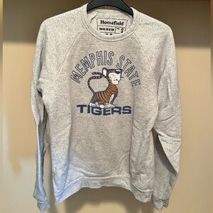 Gray Memphis State Tigers Unisex Sweatshirt